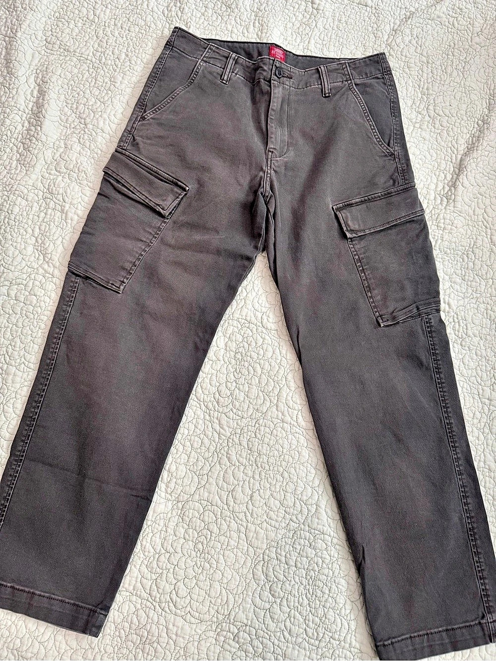 Levi's XX Cargo Taper Pants Gray Waist 32 Length 30